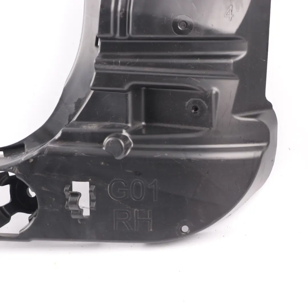 Bumper Mount Bracket Guide Support Right O/S to BMW X3 G01 M Sport Rear with Part number 7400666 BMW X3 G01 M Sport Rear Bumper Mount Bracket Guide Support Right O/S - SKU 7400666 - Part number 7400666