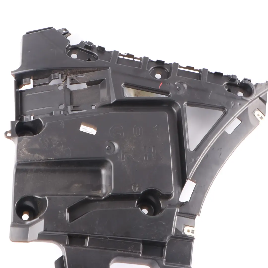 Bumper Mount Bracket Guide Support Right O/S to BMW X3 G01 M Sport Rear with Part number 7400668 BMW X3 G01 M Sport Rear Bumper Mount Bracket Guide Support Right O/S - SKU 7400668 - Part number 7400668