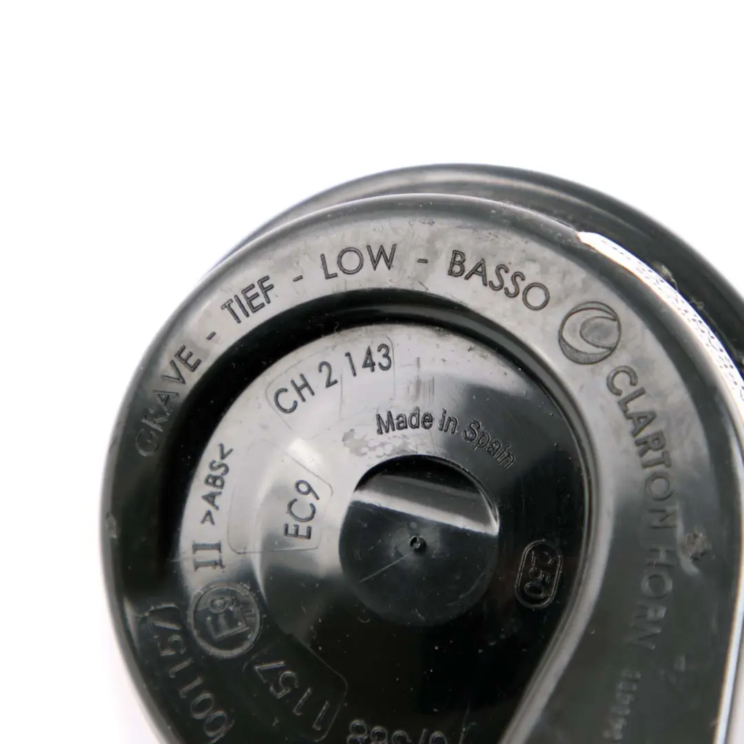 Clacson Segnale Bassa Tonalità Fanfara per BMW F22 F30 F32 F80 M3 F82 M4 LCI con numero di parte 7400706 BMW F22 F30 F32 F80 M3 F82 M4 LCI Clacson Segnale Bassa Tonalità Fanfara - SKU 7400706-1 - Numero di parte 7400706