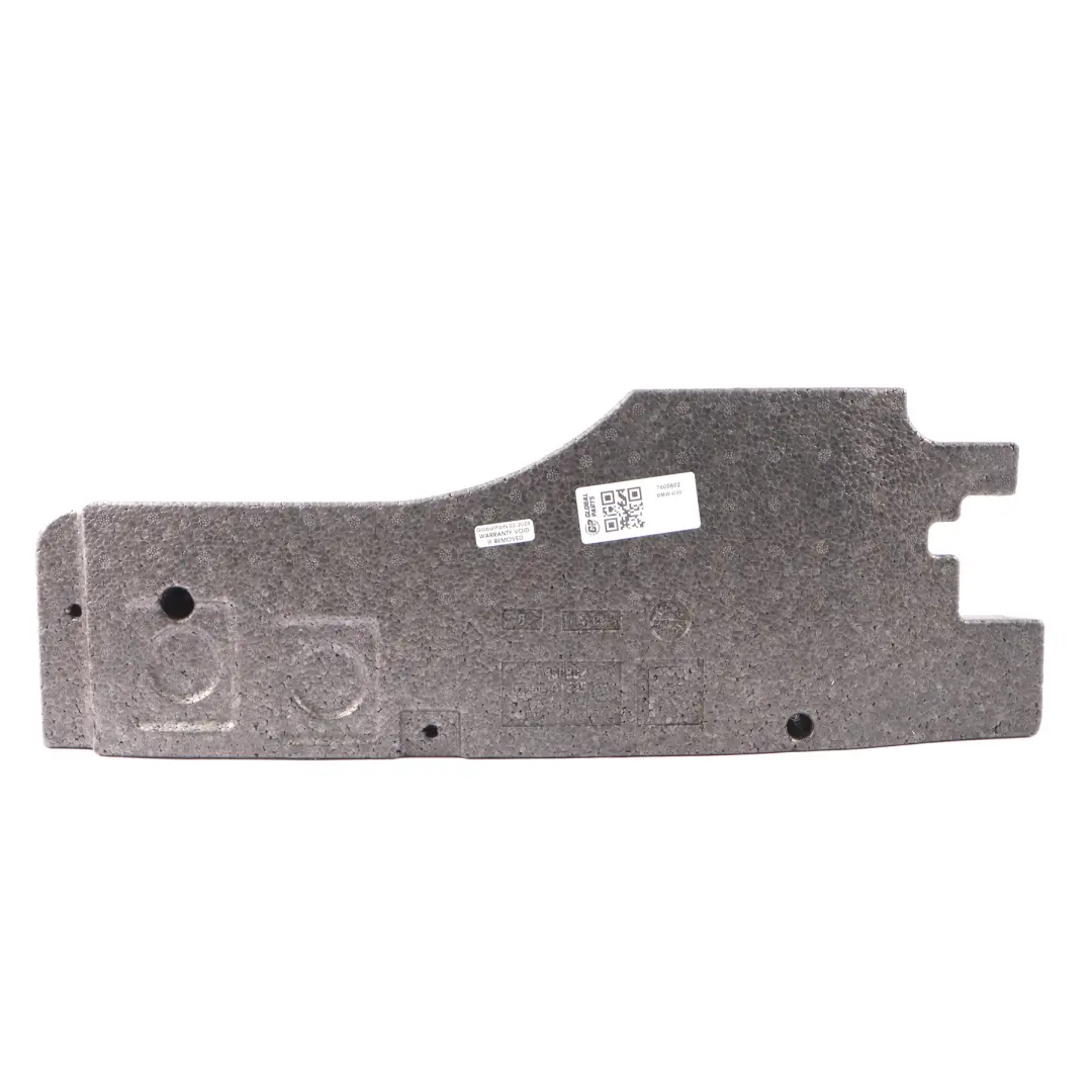 Foam Insert BMW G12 G30 G31 Footwell Foam Covering Panel Front Right O/S to with Part number 7400802 Foam Insert BMW G12 G30 G31 Footwell Foam Covering Panel Front Right O/S - SKU 7400802 - Part number 7400802
