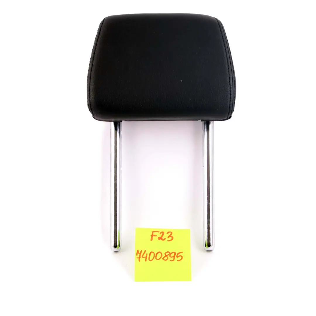 Bench Left Right N/O/S Headrest Black Leather to BMW 2 F23 Cabrio Rear Seat with Part number 7400895 BMW 2 F23 Cabrio Rear Seat Bench Left Right N/O/S Headrest Black Leather - SKU 7400895 - Part number 7400895
