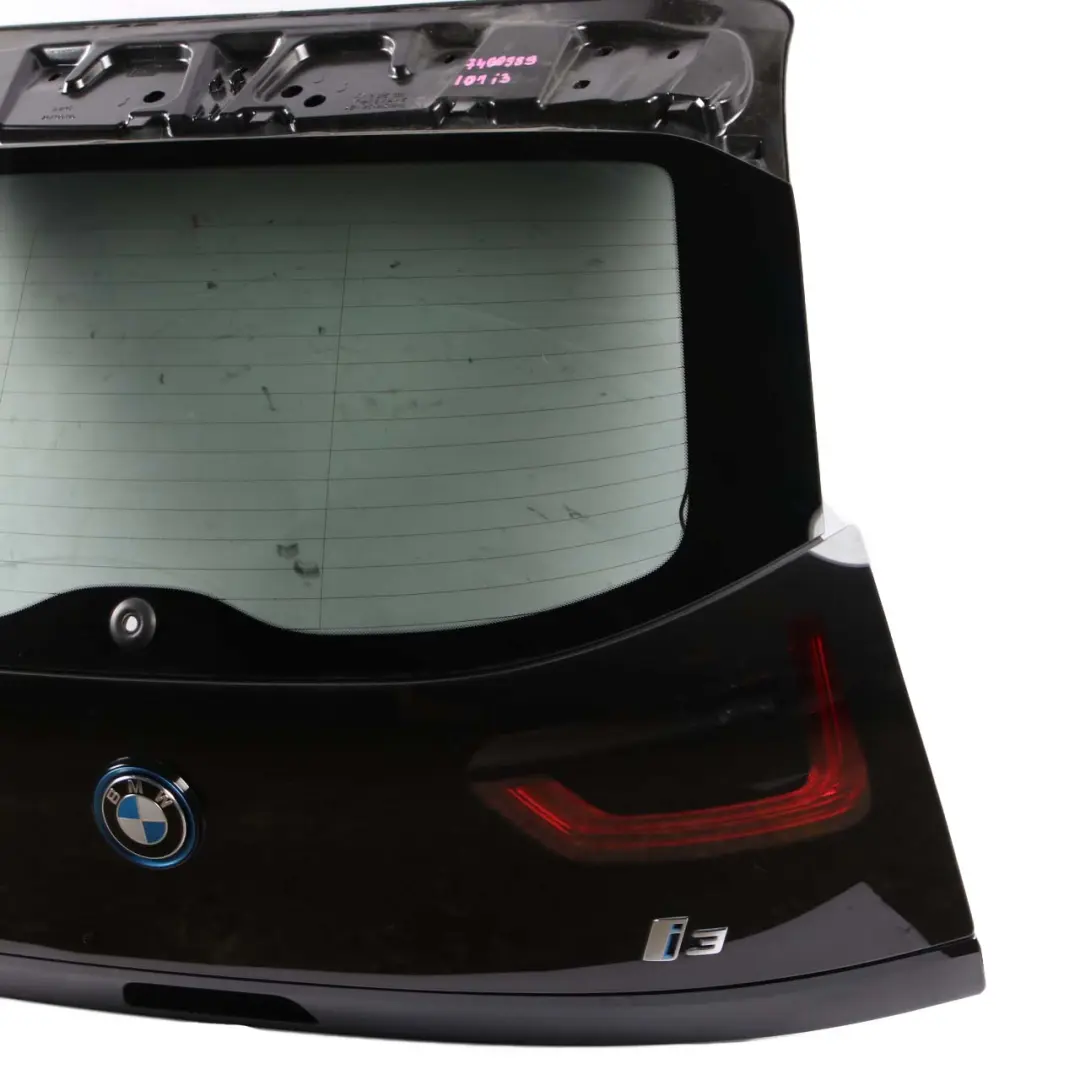 BMW i3 I01 Boot Lid Tailgate Rear Trunk Lid Cover Panel Window Black - SKU 7400989-BLK - Part number 7400989