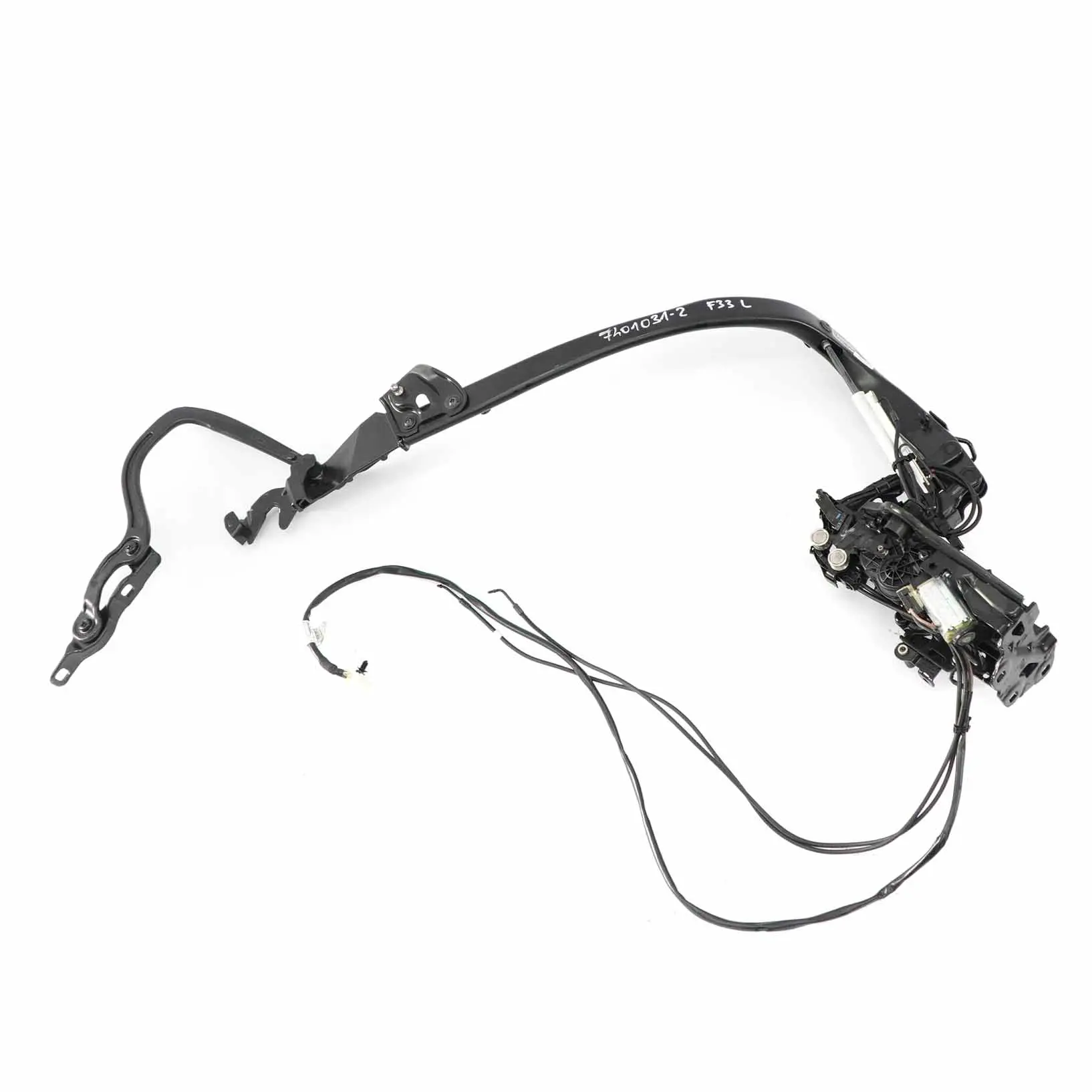 BMW F33 Cabrio Sinistra Tetto rigido ripiegabile scomparsa Meccanismo Braccio