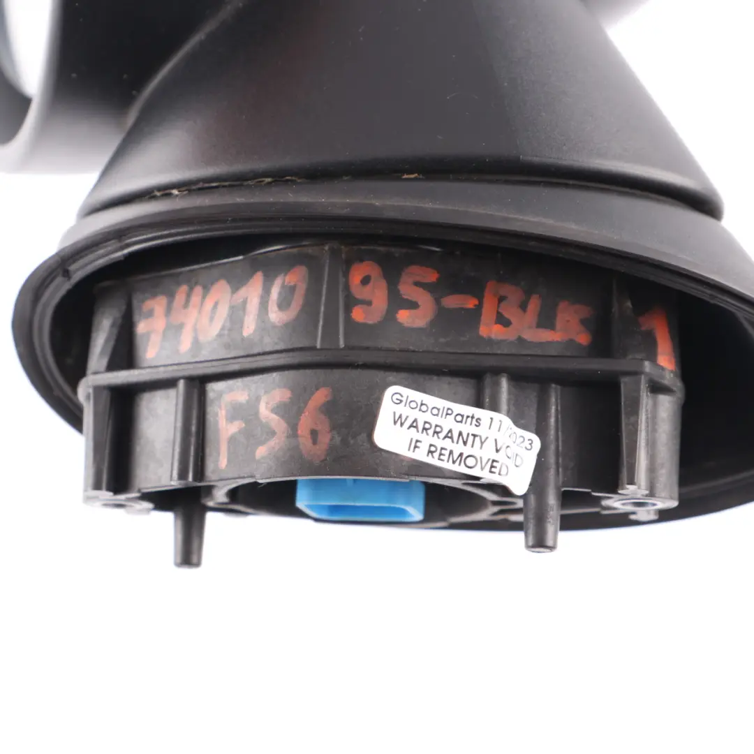 Wing Mirror Mini F56 F55 F57 Power Fold Heated Left N/S 3 Pins Outside Black to with Part number 7401095 Wing Mirror Mini F56 F55 F57 Power Fold Heated Left N/S 3 Pins Outside Black - SKU 7401095-BLK1 - Part number 7401095