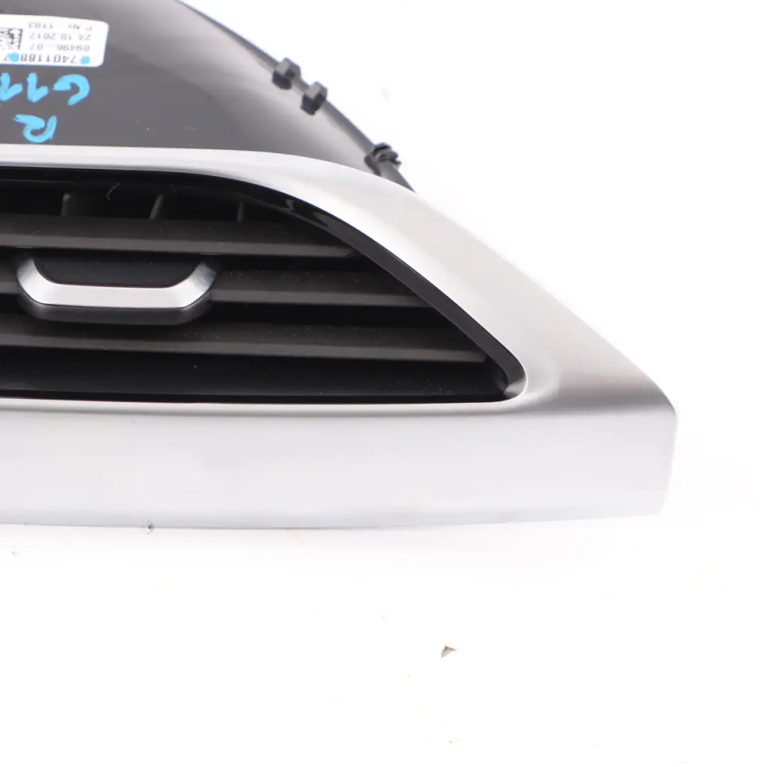 Pillar Air Vent Right O/S Fresh Air Grille Nozzle Trim to BMW G11 B with Part number 7401188 BMW G11 B Pillar Air Vent Right O/S Fresh Air Grille Nozzle Trim - SKU 7401188 - Part number 7401188