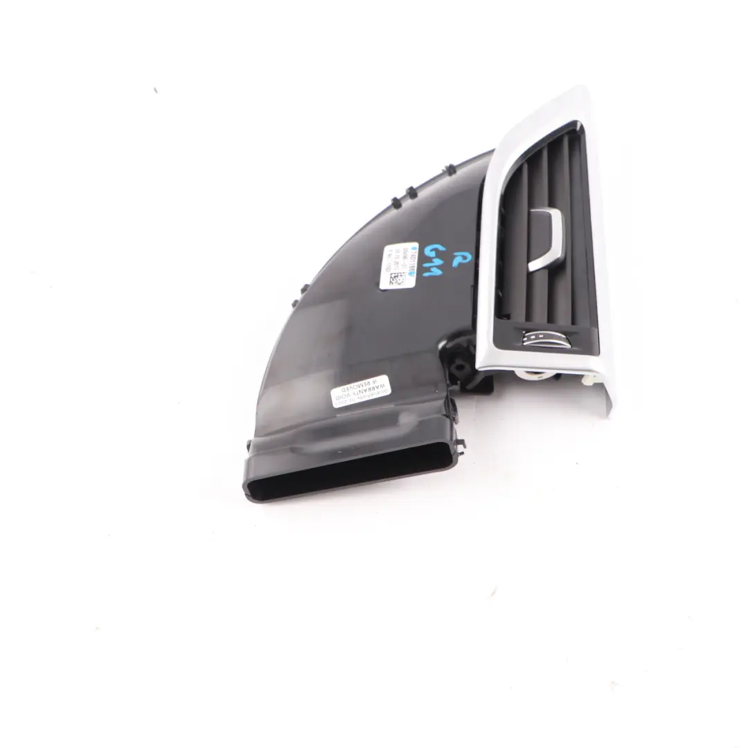 Pillar Air Vent Right O/S Fresh Air Grille Nozzle Trim to BMW G11 B with Part number 7401188 BMW G11 B Pillar Air Vent Right O/S Fresh Air Grille Nozzle Trim - SKU 7401188 - Part number 7401188
