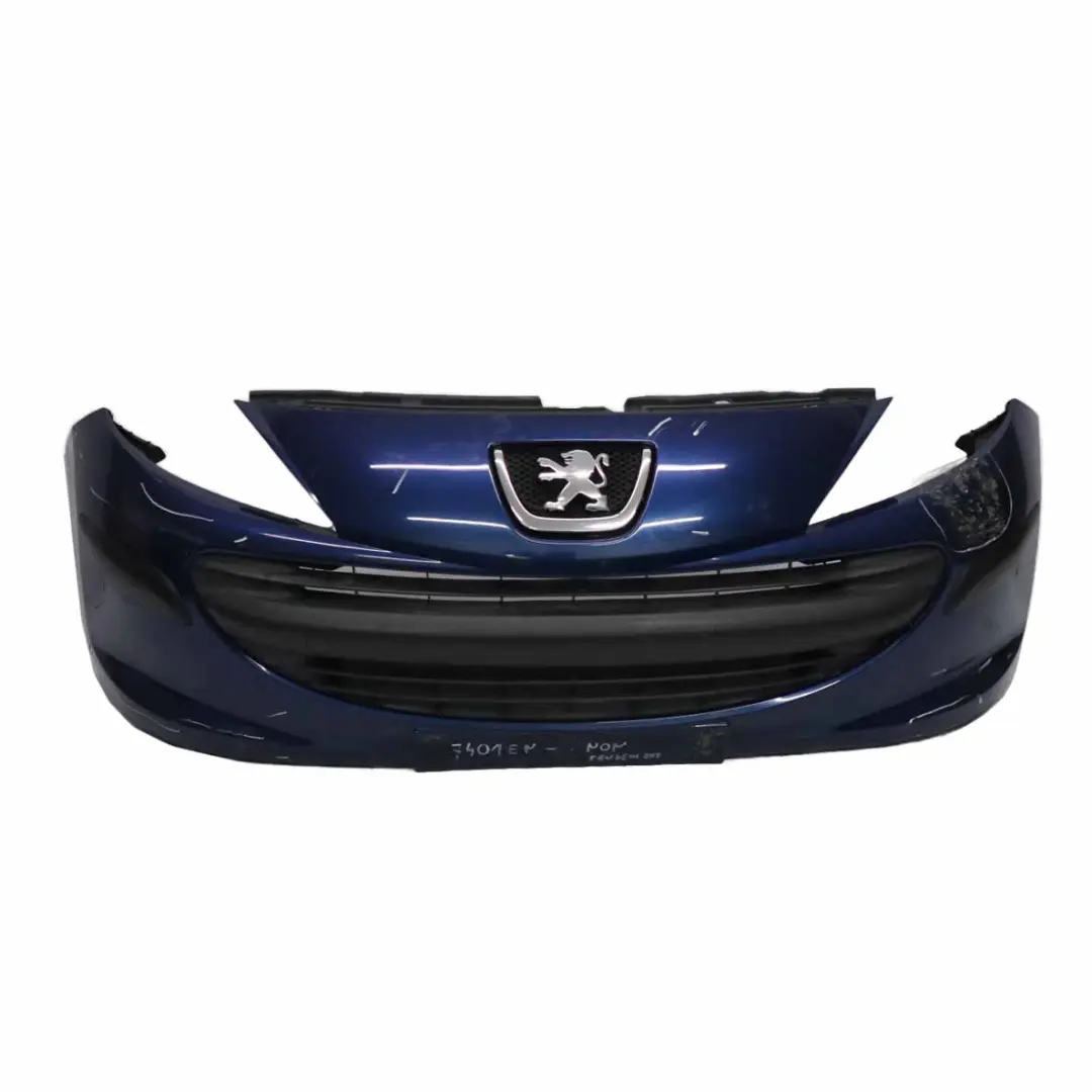 Peugeot 207 Przedni Zderzak Montebello Blue - KPL - SKU 7401EN-MON - Numer Części 7401EN