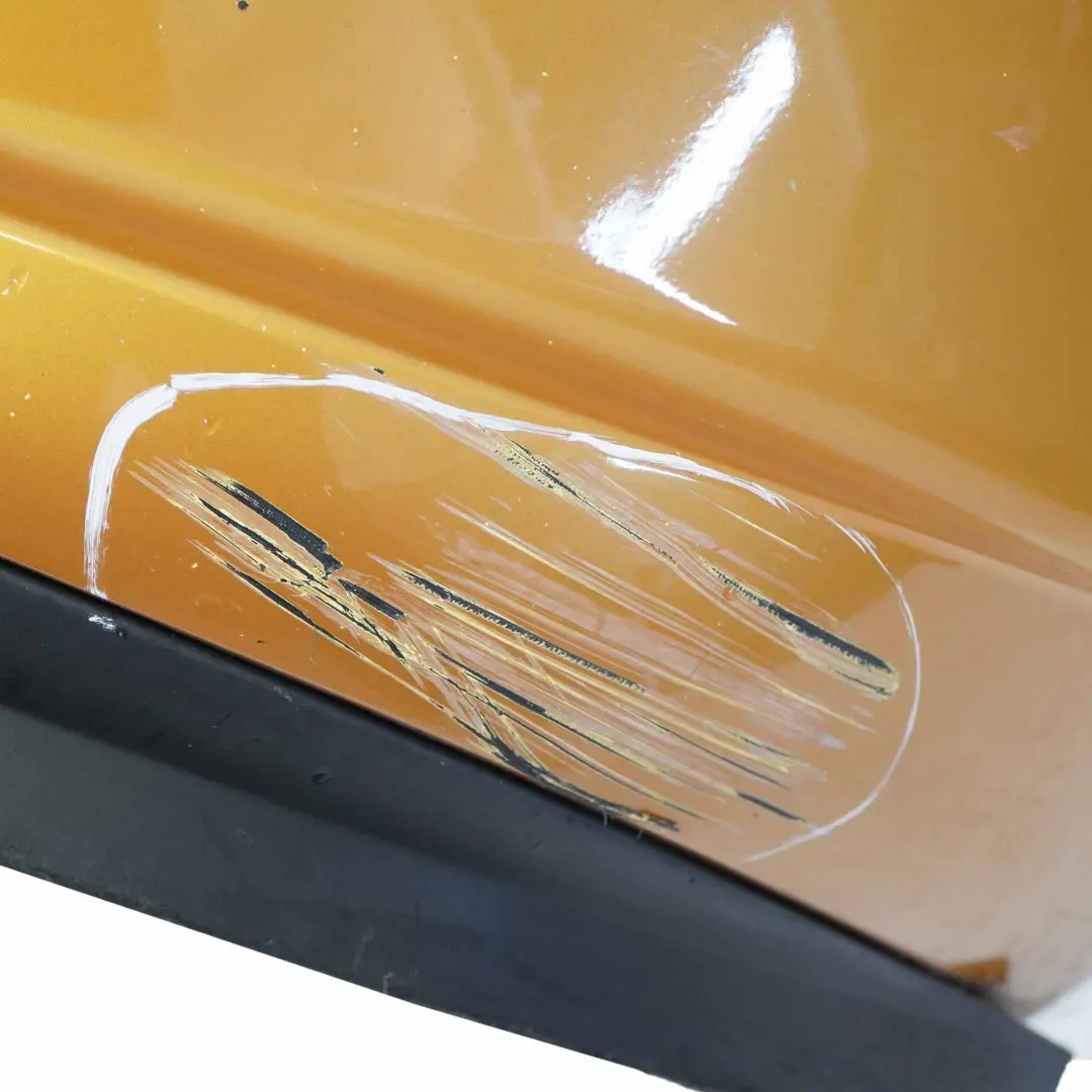 Peugeot 207 Bumper Front Trim Panel Cover Hatchback Orange Salamanque - KHW - SKU 7401ES-OSA - Part number 7401ES