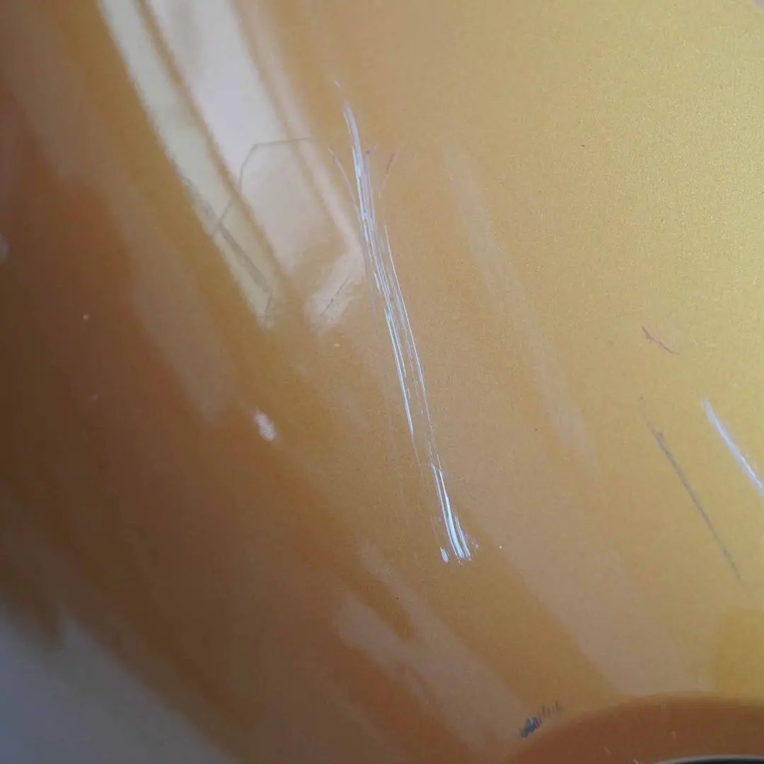 Bumper Front Trim Panel Cover Hatchback Orange Salamanque - KHW to Peugeot 207 with Part number 7401ES Peugeot 207 Bumper Front Trim Panel Cover Hatchback Orange Salamanque - KHW - SKU 7401ES-OSA - Part number 7401ES