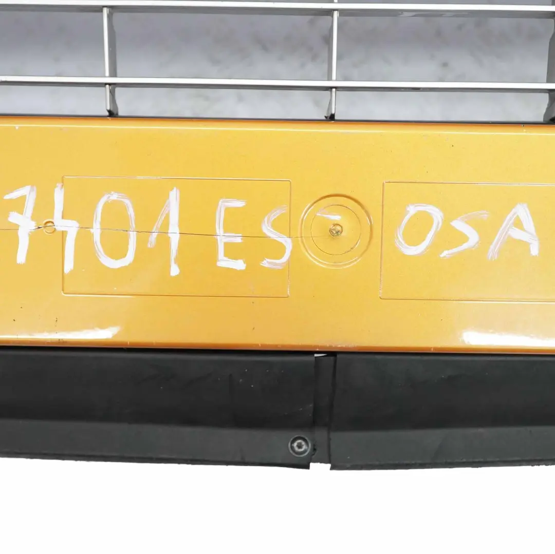 Peugeot 207 Bumper Front Trim Panel Cover Hatchback Orange Salamanque - KHW - SKU 7401ES-OSA - Part number 7401ES