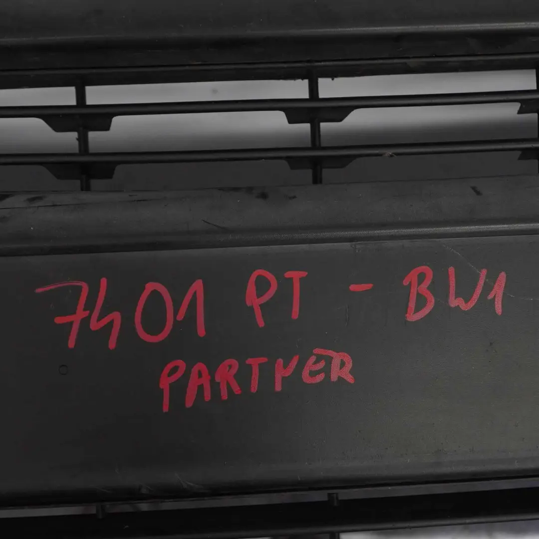 Bumper Front Trim Panel Covering Banquise White - EWP to Peugeot Partner with Part number 7401PT Peugeot Partner Bumper Front Trim Panel Covering Banquise White - EWP - SKU 7401PT-BW1 - Part number 7401PT