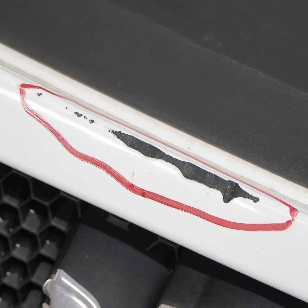 Bumper Front Trim Panel Covering Banquise White - EWP to Peugeot Partner with Part number 7401PT Peugeot Partner Bumper Front Trim Panel Covering Banquise White - EWP - SKU 7401PT-BW1 - Part number 7401PT