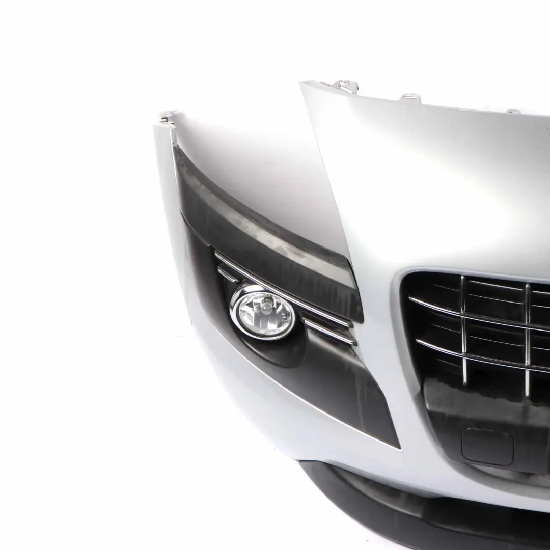 Peugeot 3008 Bumper Front Trim Panel Cover Grey Aluminium Metallic - EZR - SKU 7401RZ-GAL - Part number 7401RZ