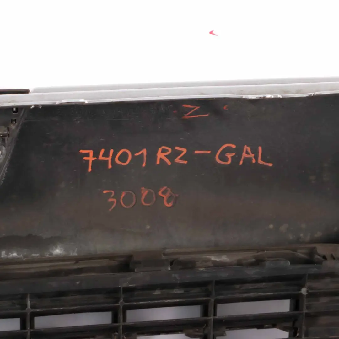 Bumper Front Trim Panel Cover Grey Aluminium Metallic - EZR to Peugeot 3008 with Part number 7401RZ Peugeot 3008 Bumper Front Trim Panel Cover Grey Aluminium Metallic - EZR - SKU 7401RZ-GAL - Part number 7401RZ