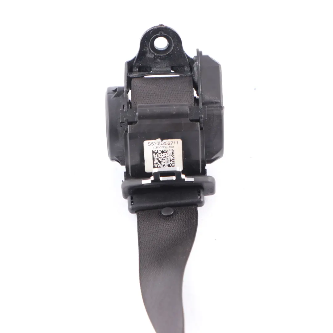 Belt Rear Center Middle Upper Safety Belt Black to BMW G11 Seat with Part number 7402527 BMW G11 Seat Belt Rear Center Middle Upper Safety Belt Black - SKU 7402527 - Part number 7402527