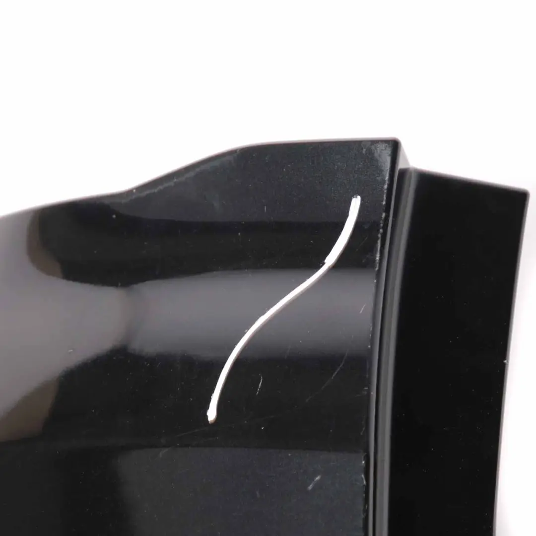 Bumper M Sport Trim Panel PDC Black Sapphire Metallic - 475 to BMW X1 F48 Rear with Part number 8072774 BMW X1 F48 Rear Bumper M Sport Trim Panel PDC Black Sapphire Metallic - 475 - SKU 8072774-BS - Part number 8072774