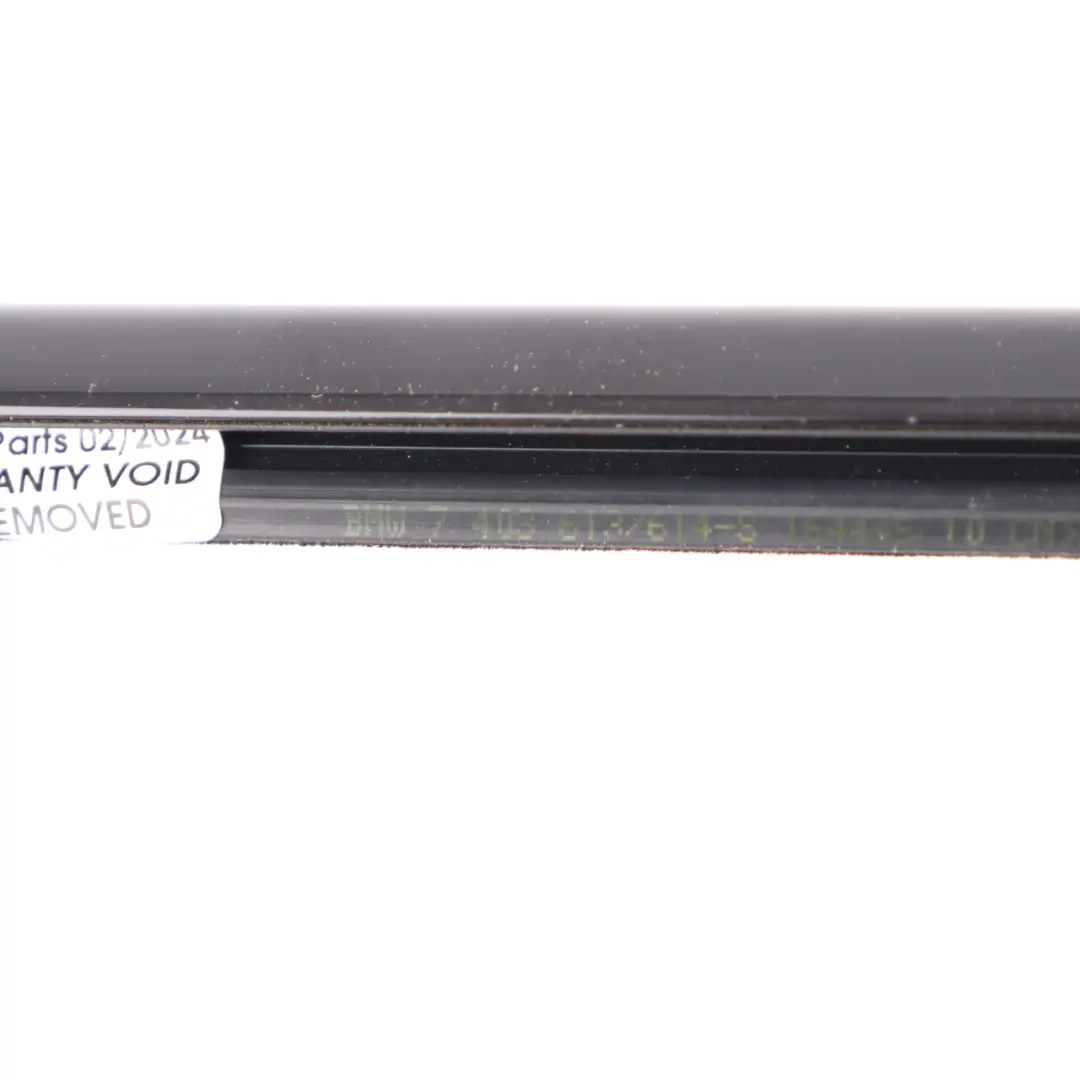 BMW F20 LCI Window Strip Rear Left N/S Door Seal Trim Channel Cover Alu Satin - SKU 7403613 - Part number 7403613