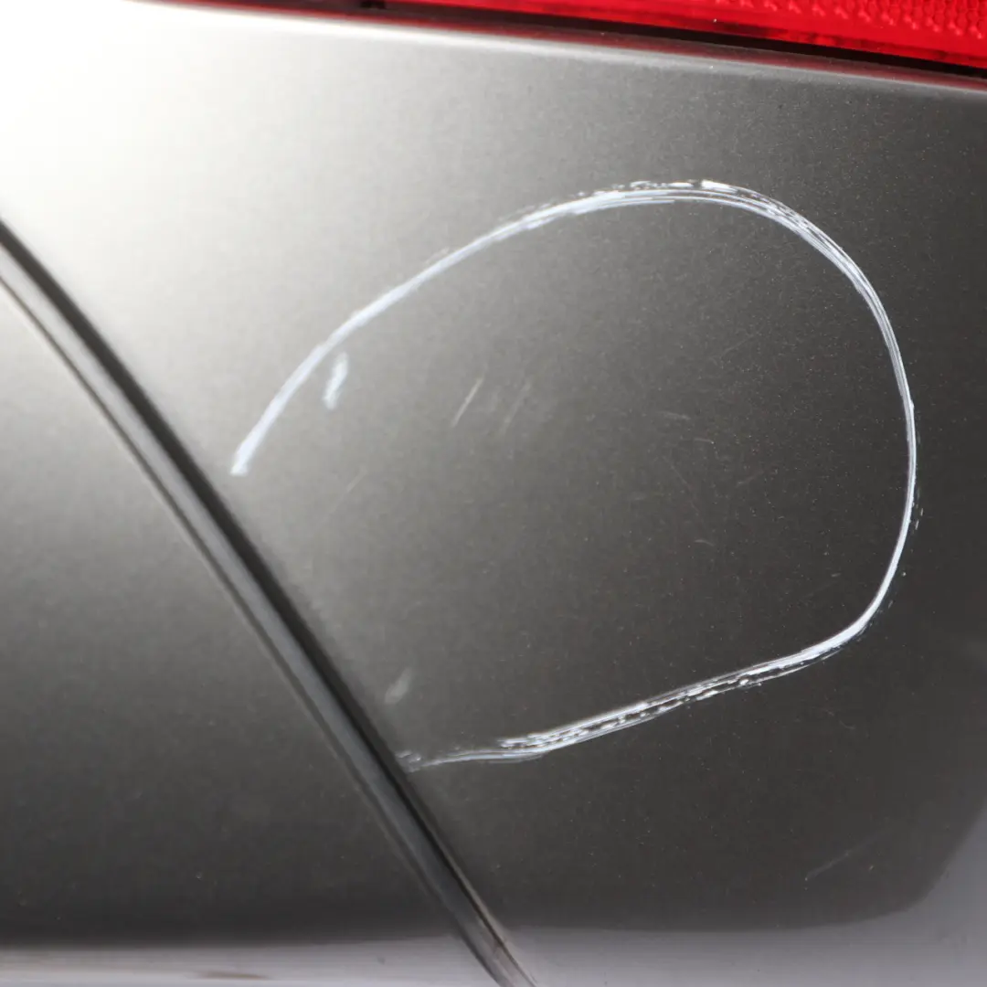 Bumper Rear Trim Panelling Cover PDC Platinum Silver Metallic - C08 to BMW F46 with Part number 7403794 BMW F46 Bumper Rear Trim Panelling Cover PDC Platinum Silver Metallic - C08 - SKU 7403794-PSM - Part number 7403794