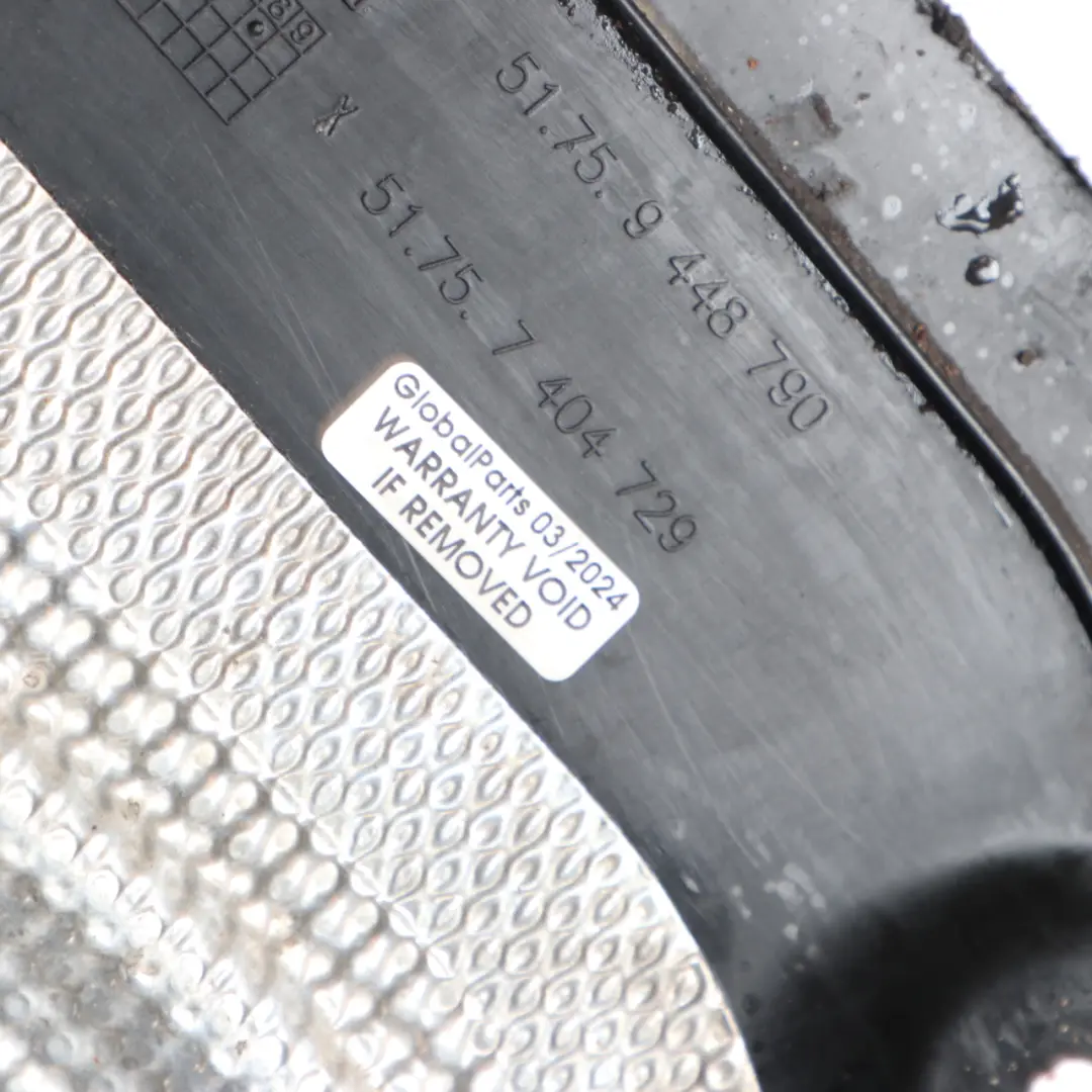 Unter Boden Verkleidung Heck Diffusorschutz Diesel für BMW G30 mit Teilenummer 7404729 BMW G30 Unter Boden Verkleidung Heck Diffusorschutz Diesel - SKU 7404729 - Teilenummer 7404729