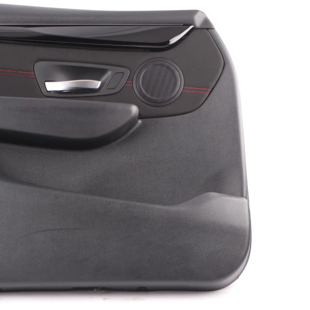 BMW F45 Door Card Front Left N/S Door Lining Panel Cloth Fabric Anthracite Red - SKU 7404811 - Part number 7404811