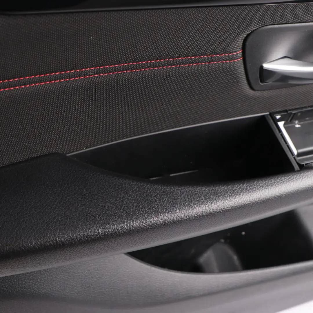 Door Card Front Left N/S Door Lining Panel Cloth Fabric Anthracite Red to BMW F45 with Part number 7404811 BMW F45 Door Card Front Left N/S Door Lining Panel Cloth Fabric Anthracite Red - SKU 7404811 - Part number 7404811