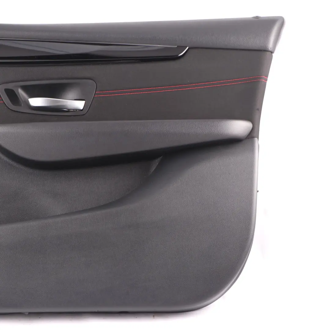 BMW F45 Door Card Front Right O/S Door Lining Panel Cloth Fabric Anthracite Red - SKU 7404812 - Part number 7404812