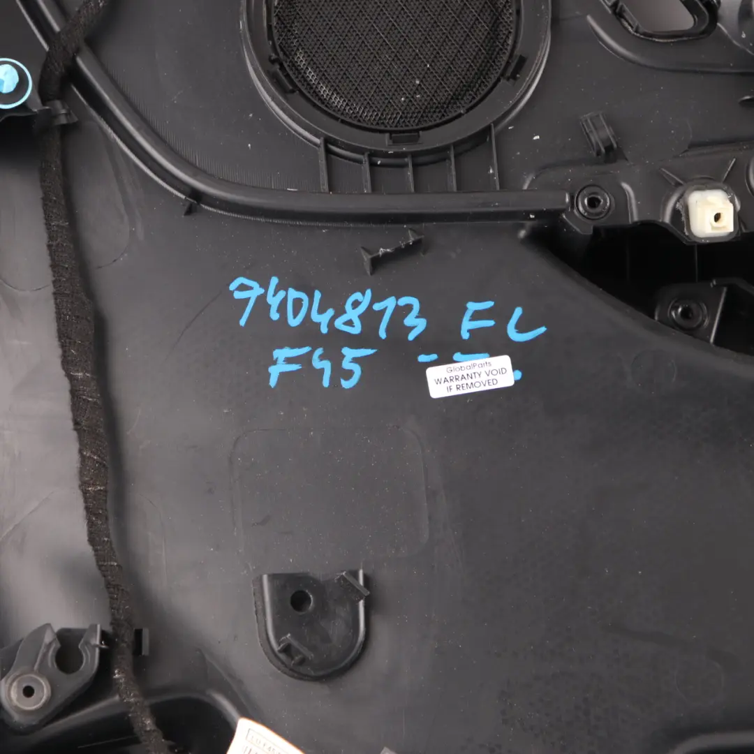 BMW F45 F46 Tarjeta Puerta Delantera Izquierda Panel Forro Tela Antracita - SKU 7404813 - Número de pieza 7404813