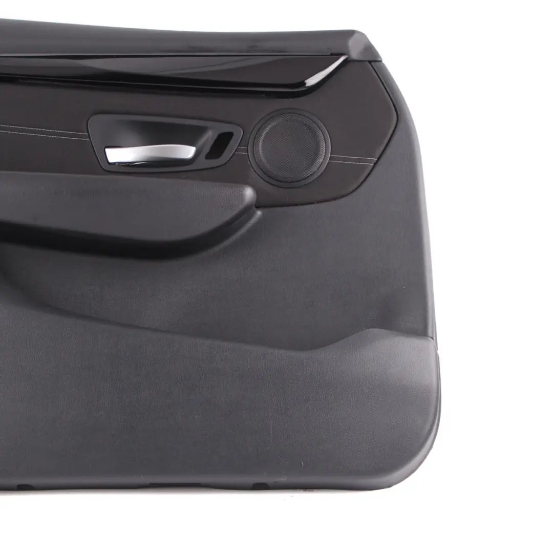 Tarjeta Puerta Delantera Izquierda Panel Forro Tela Antracita para BMW F45 F46 con número de pieza 7404813 BMW F45 F46 Tarjeta Puerta Delantera Izquierda Panel Forro Tela Antracita - SKU 7404813 - Número de pieza 7404813