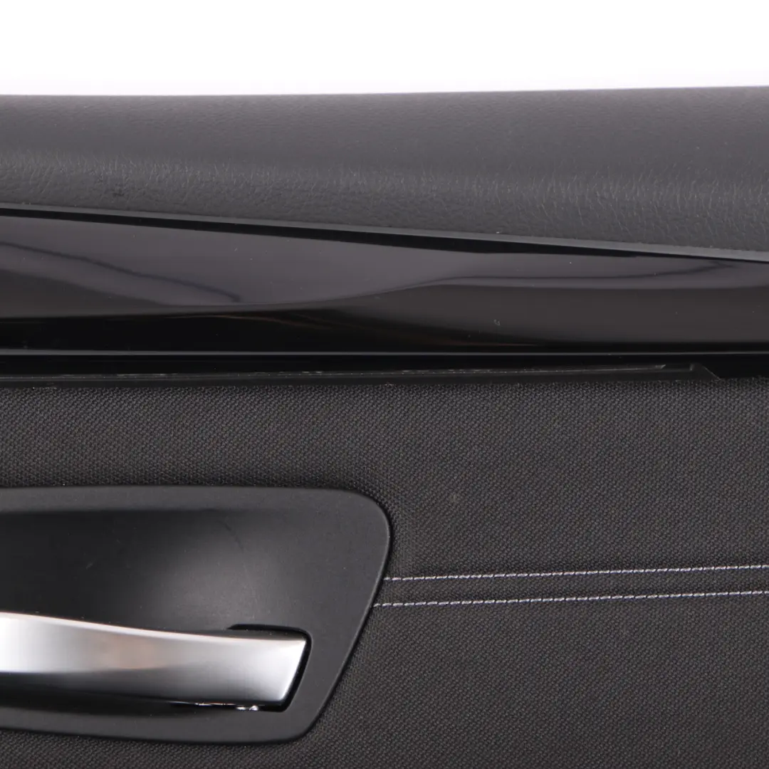 Door Card Front Right O/S Door Lining Panel Cloth Fabric Anthracite to BMW F45 F46 with Part number 7404814 BMW F45 F46 Door Card Front Right O/S Door Lining Panel Cloth Fabric Anthracite - SKU 7404814 - Part number 7404814