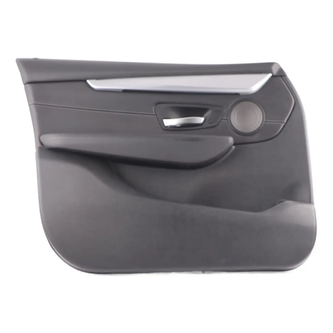 BMW F46 Door Card Front Left N/S Door Lining Panel HiFi Leather Black Grey - SKU 7404819 - Part number 7404819