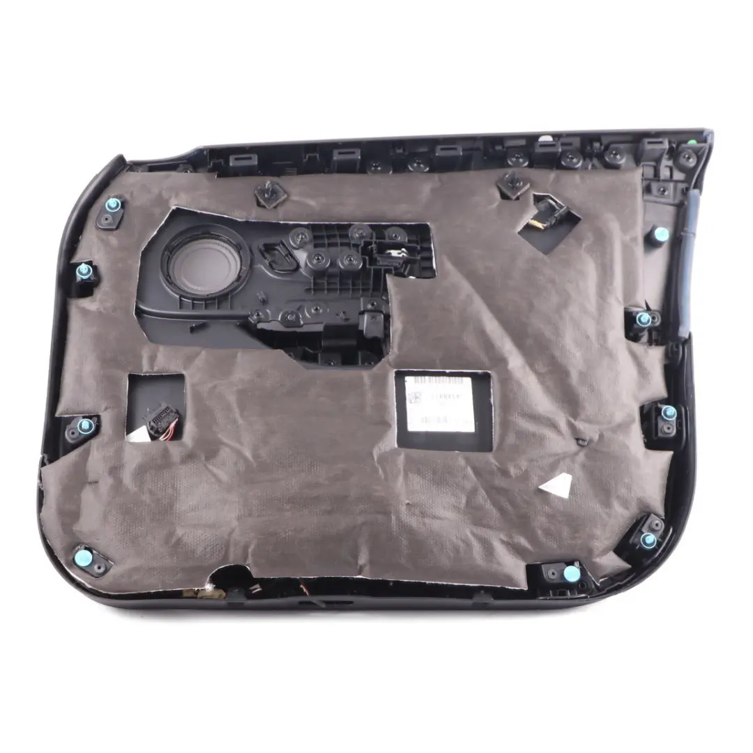 BMW F46 Door Card Front Left N/S Door Lining Panel HiFi Leather Black Grey - SKU 7404819 - Part number 7404819