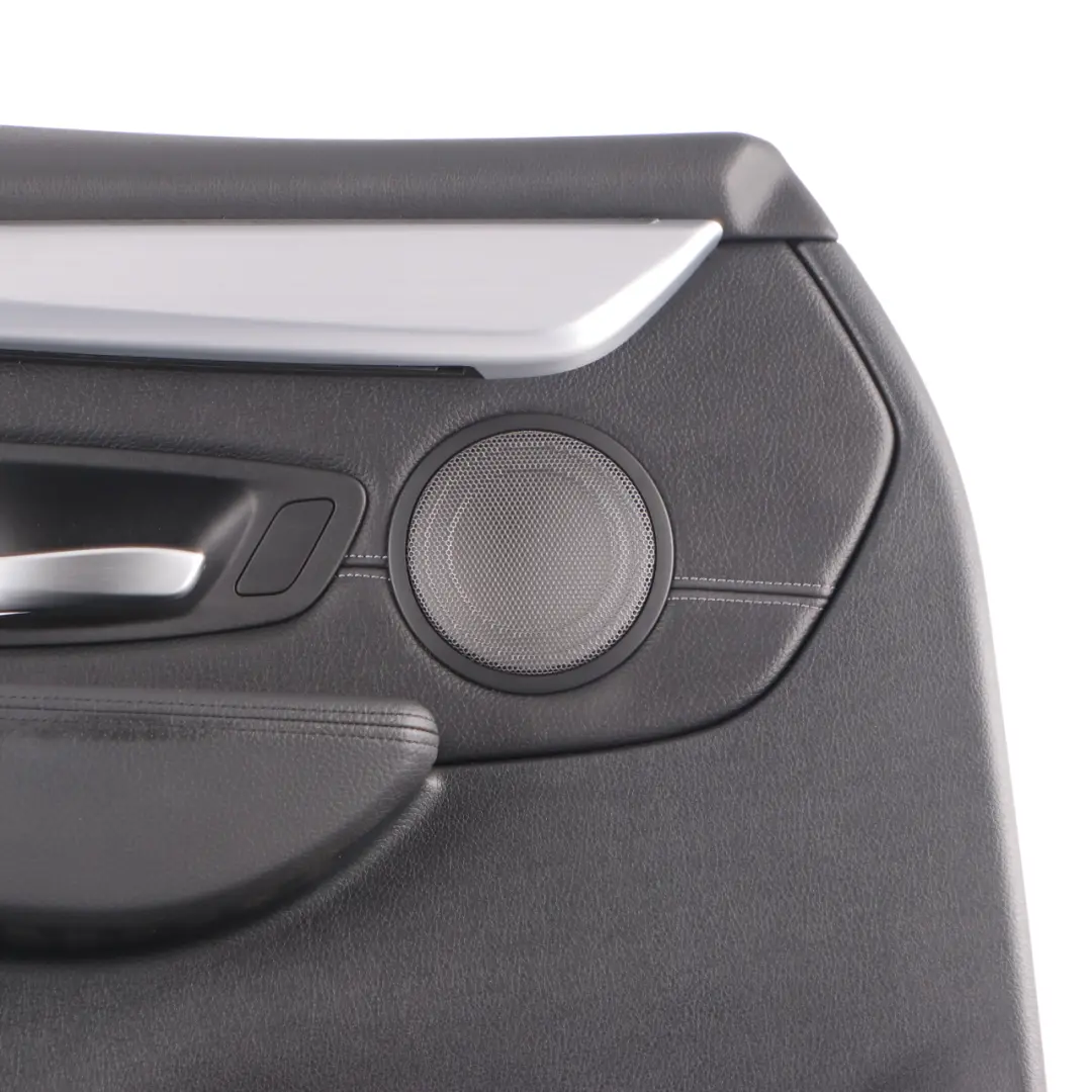 Door Card Front Left N/S Door Lining Panel HiFi Leather Black Grey to BMW F46 with Part number 7404819 BMW F46 Door Card Front Left N/S Door Lining Panel HiFi Leather Black Grey - SKU 7404819 - Part number 7404819