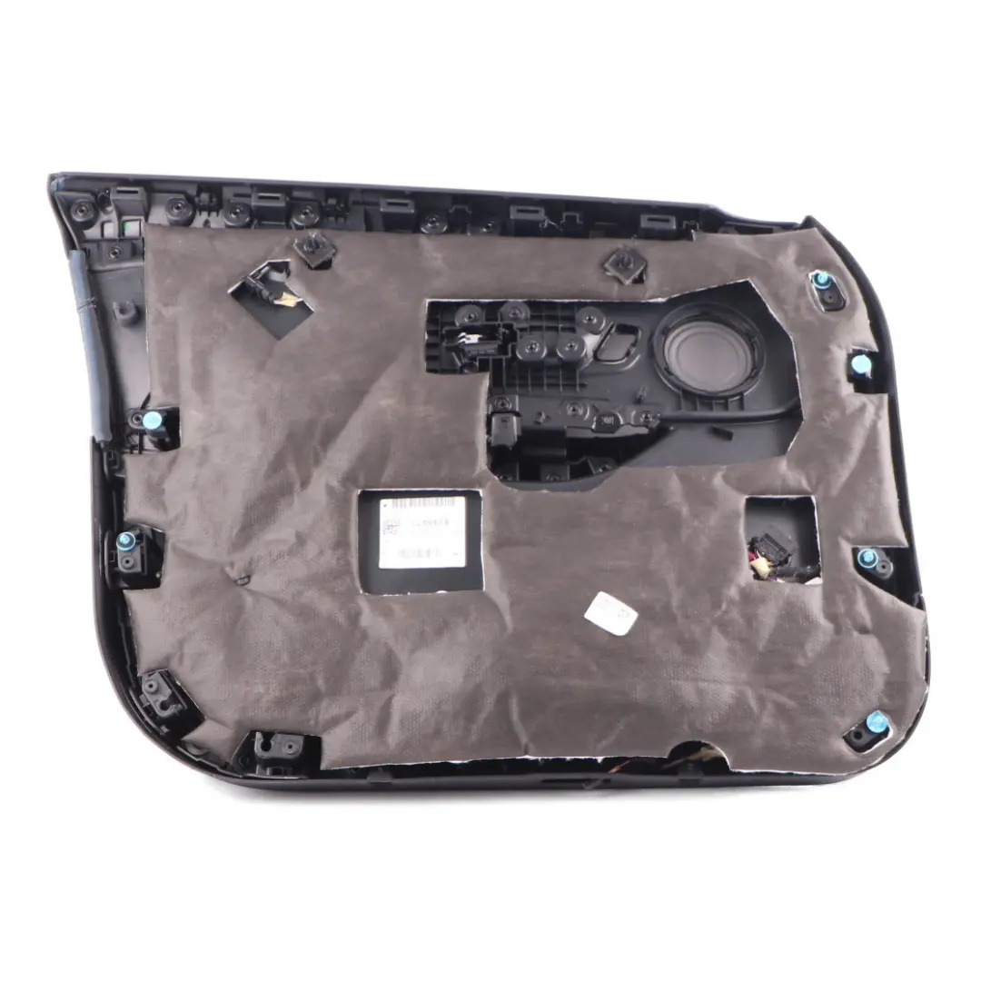 BMW F46 Door Card Front Right O/S Door Lining Panel HiFi Leather Black Grey - SKU 7404820 - Part number 7404820