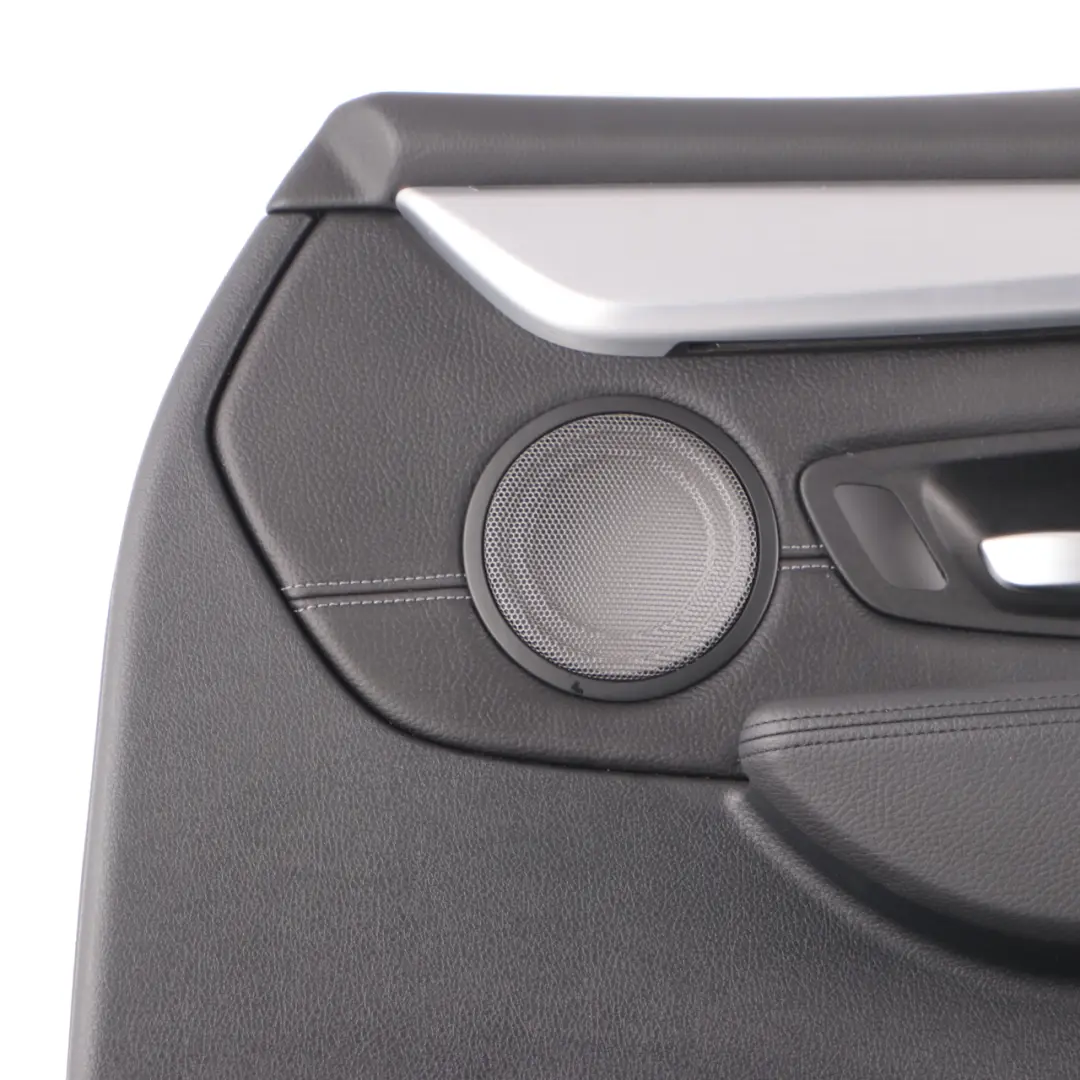 Door Card Front Right O/S Door Lining Panel HiFi Leather Black Grey to BMW F46 with Part number 7404820 BMW F46 Door Card Front Right O/S Door Lining Panel HiFi Leather Black Grey - SKU 7404820 - Part number 7404820