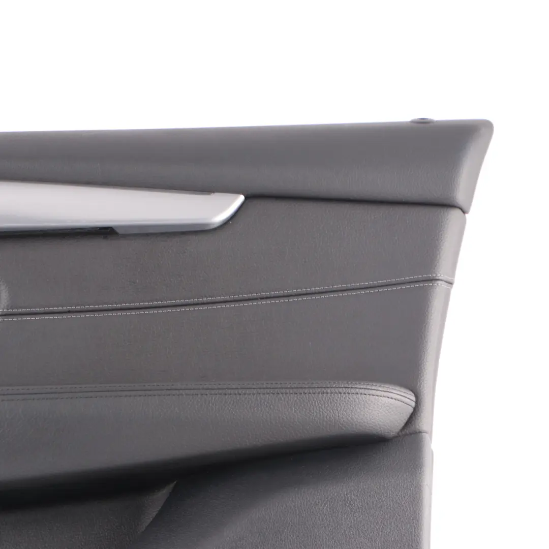 BMW F46 Door Card Front Right O/S Door Lining Panel HiFi Leather Black Grey - SKU 7404820 - Part number 7404820