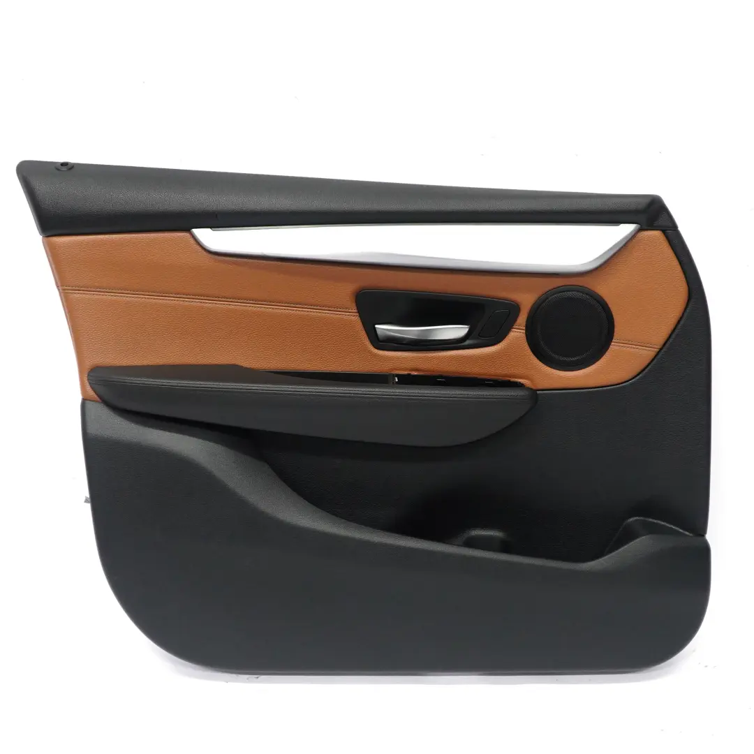 Door Card Front Left N/S Door Lining Panel Brown Leather to BMW F45 F46 with Part number 7404829 BMW F45 F46 Door Card Front Left N/S Door Lining Panel Brown Leather - SKU 7404829 - Part number 7404829