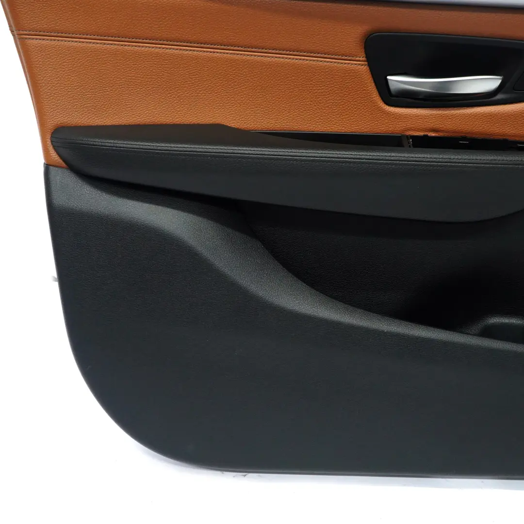 Door Card Front Left N/S Door Lining Panel Brown Leather to BMW F45 F46 with Part number 7404829 BMW F45 F46 Door Card Front Left N/S Door Lining Panel Brown Leather - SKU 7404829 - Part number 7404829