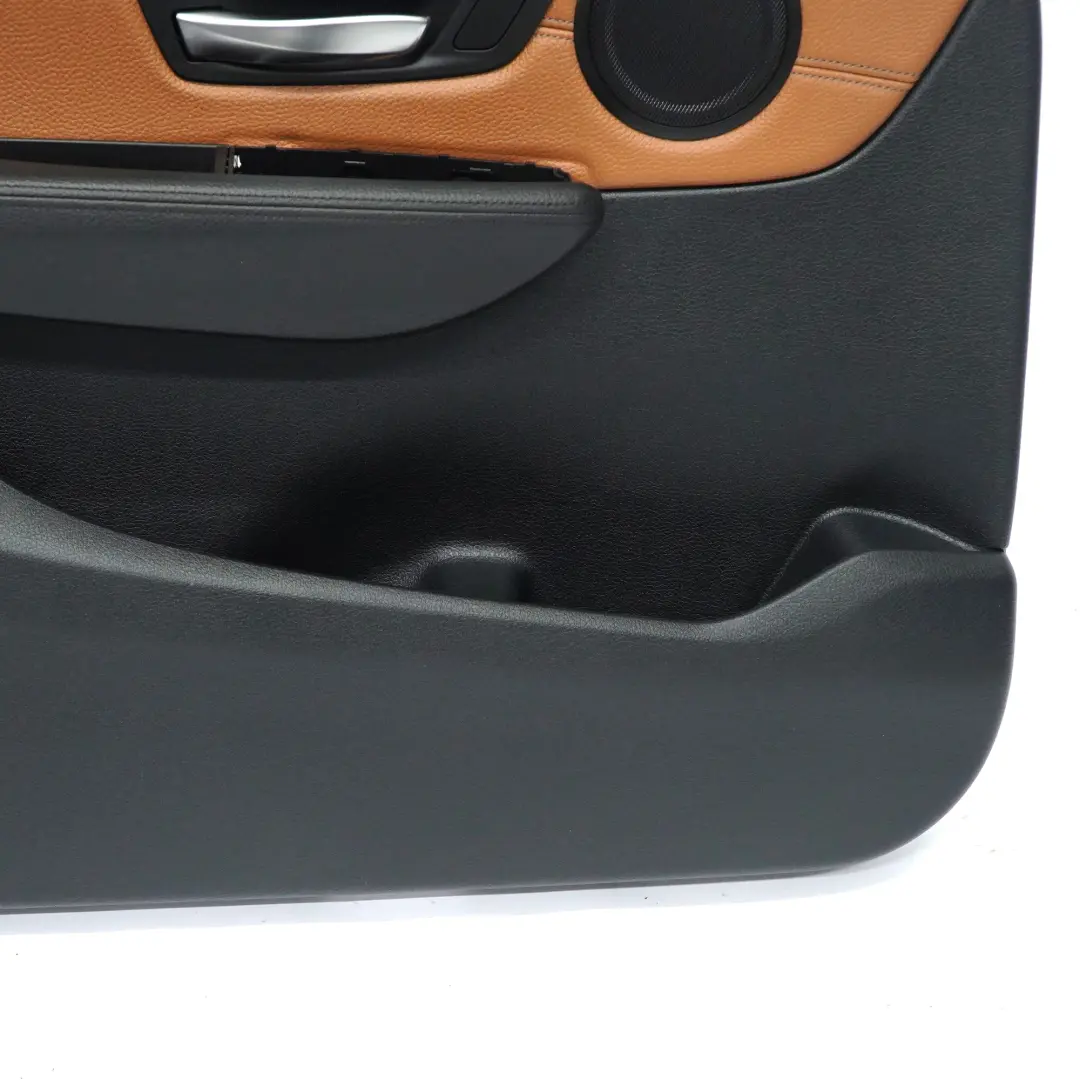 Door Card Front Left N/S Door Lining Panel Brown Leather to BMW F45 F46 with Part number 7404829 BMW F45 F46 Door Card Front Left N/S Door Lining Panel Brown Leather - SKU 7404829 - Part number 7404829