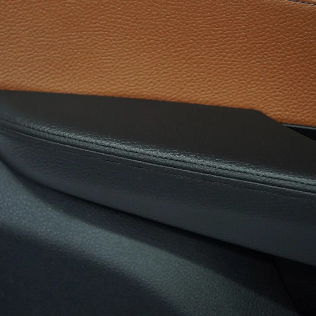 BMW F45 F46 Door Card Front Left N/S Door Lining Panel Brown Leather - SKU 7404829 - Part number 7404829