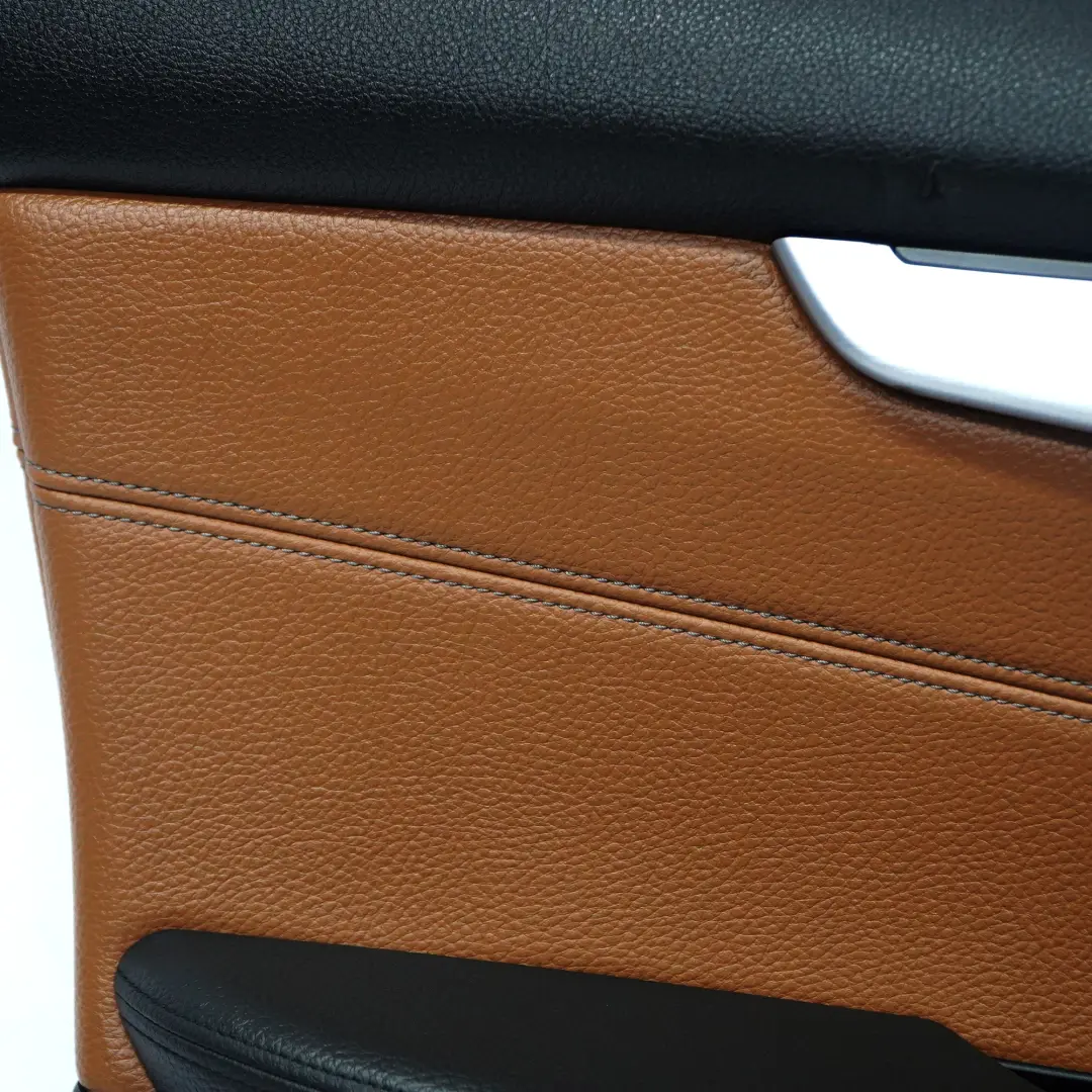 Door Card Front Left N/S Door Lining Panel Brown Leather to BMW F45 F46 with Part number 7404829 BMW F45 F46 Door Card Front Left N/S Door Lining Panel Brown Leather - SKU 7404829 - Part number 7404829