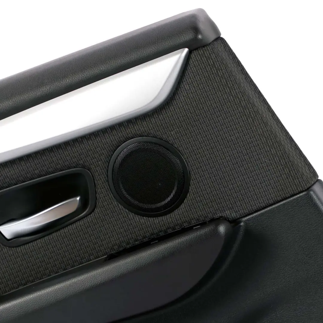 Left N/S Door Card Lining Panel Cloth Fabric Anthracite to BMW 2 F45 F46 Rear with Part number 7405003 BMW 2 F45 F46 Rear Left N/S Door Card Lining Panel Cloth Fabric Anthracite - SKU 7405003 - Part number 7405003