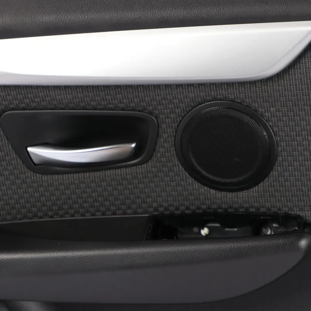 Left N/S Door Card Lining Panel Cloth Fabric Anthracite to BMW 2 F45 F46 Rear with Part number 7405003 BMW 2 F45 F46 Rear Left N/S Door Card Lining Panel Cloth Fabric Anthracite - SKU 7405003 - Part number 7405003