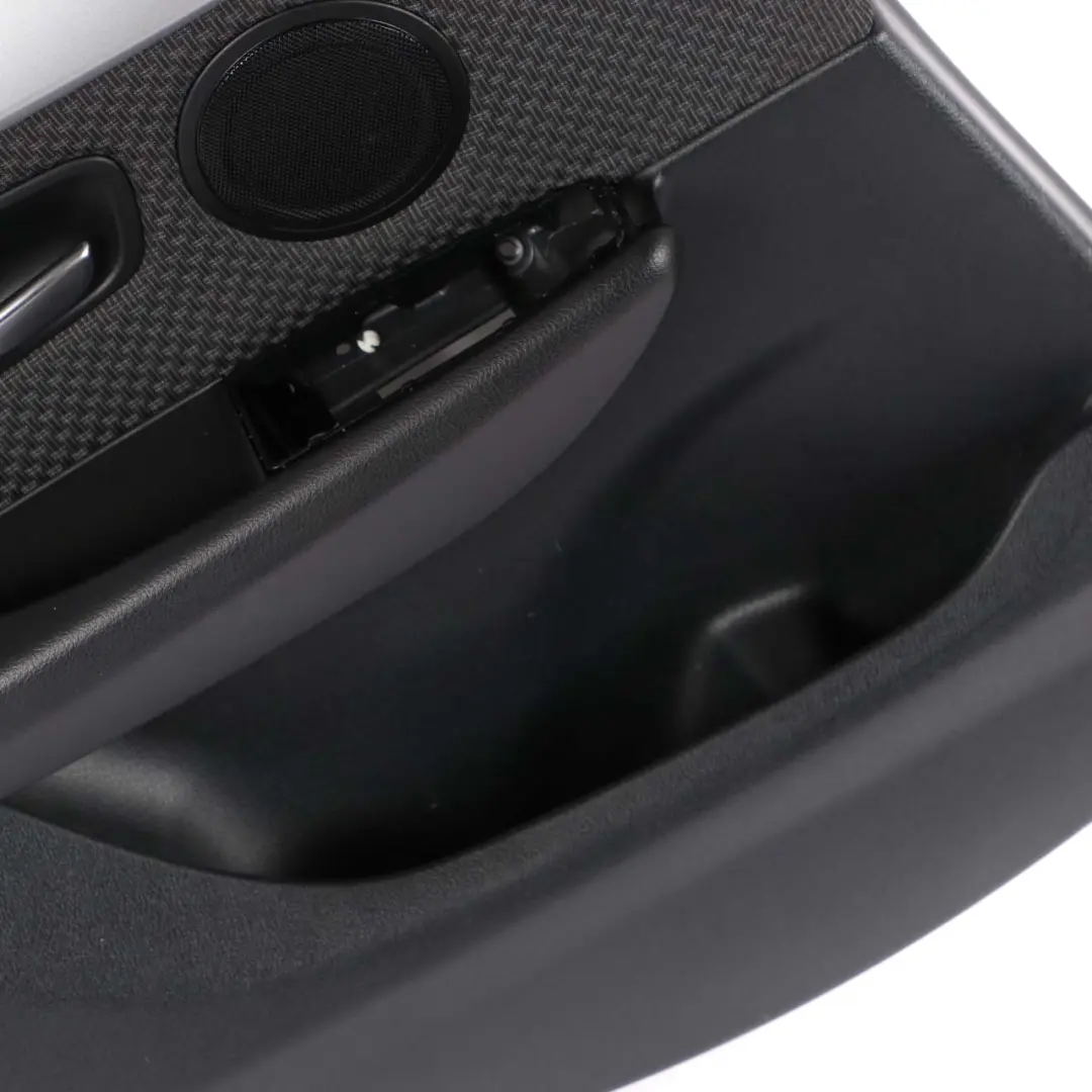 Left N/S Door Card Lining Panel Cloth Fabric Anthracite to BMW 2 F45 F46 Rear with Part number 7405003 BMW 2 F45 F46 Rear Left N/S Door Card Lining Panel Cloth Fabric Anthracite - SKU 7405003 - Part number 7405003