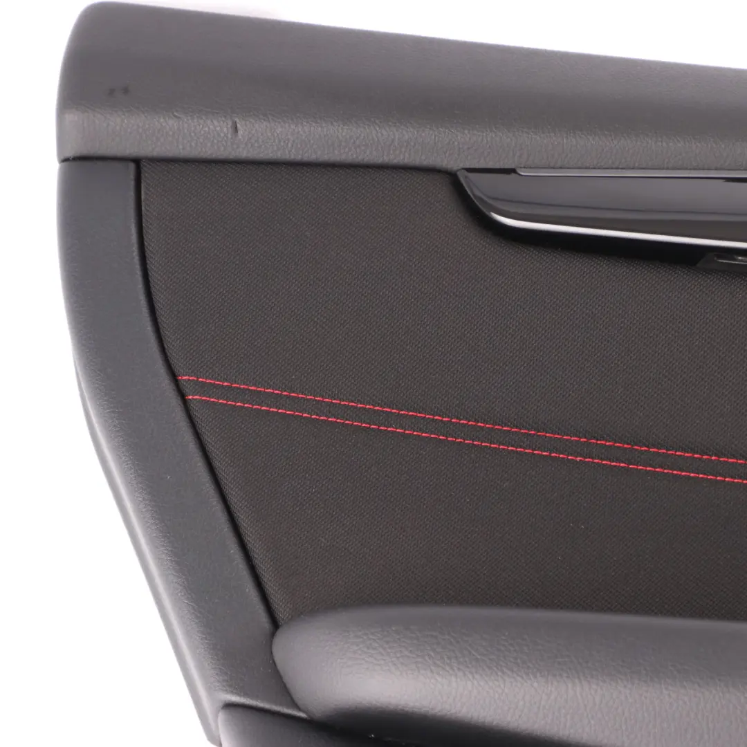 Door Card Rear Left N/S Door Lining Panel Cloth Fabric Anthracite Red to BMW F45 with Part number 7405009 BMW F45 Door Card Rear Left N/S Door Lining Panel Cloth Fabric Anthracite Red - SKU 7405009 - Part number 7405009