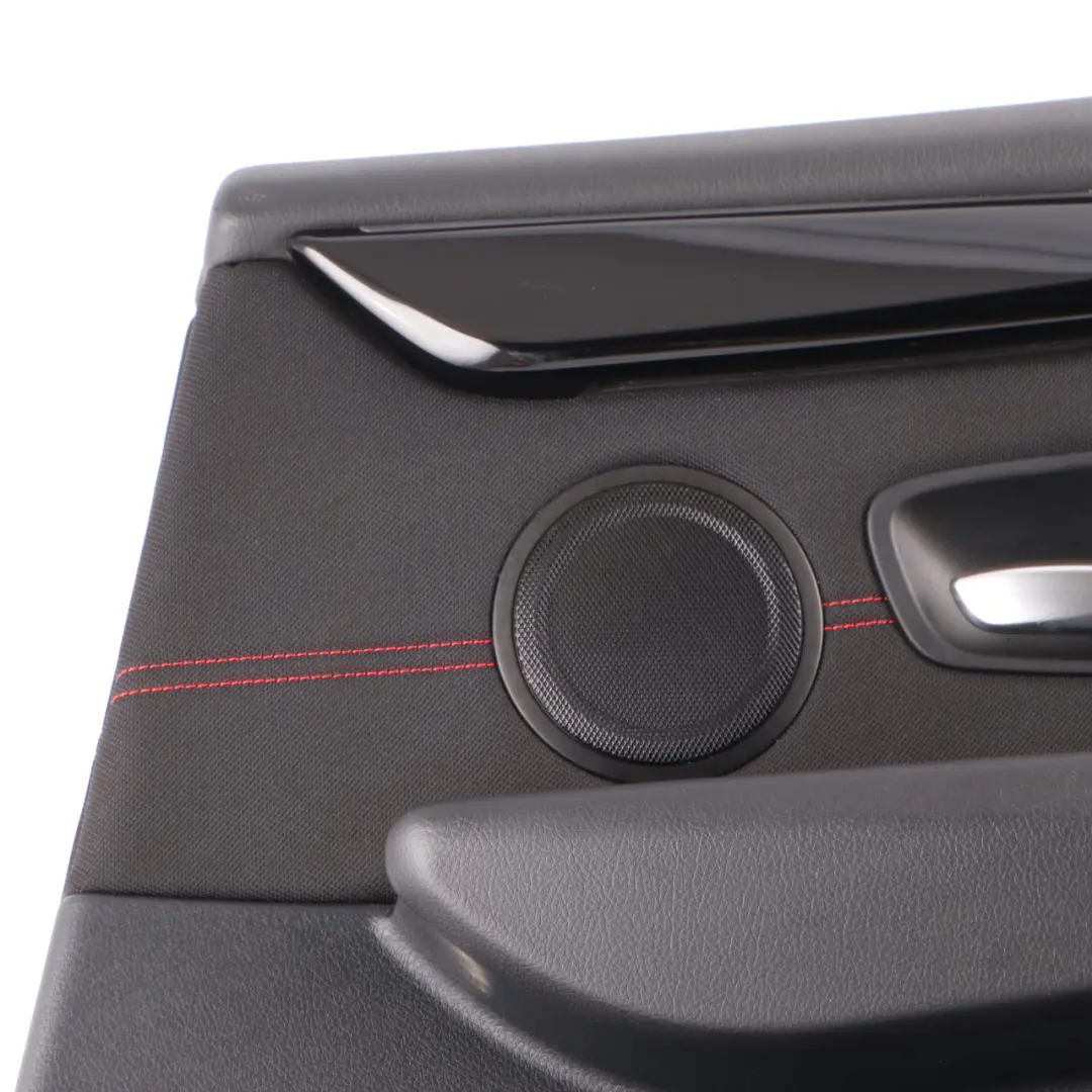 BMW F45 Door Card Rear Right O/S Door Lining Panel Cloth Fabric Anthracite Red - SKU 7405010 - Part number 7405010