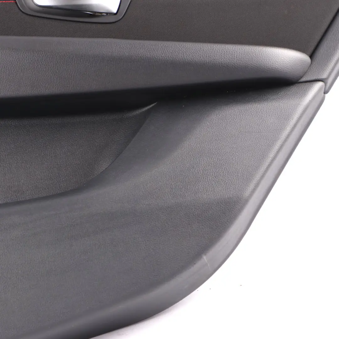 BMW F45 Door Card Rear Right O/S Door Lining Panel Cloth Fabric Anthracite Red - SKU 7405010 - Part number 7405010