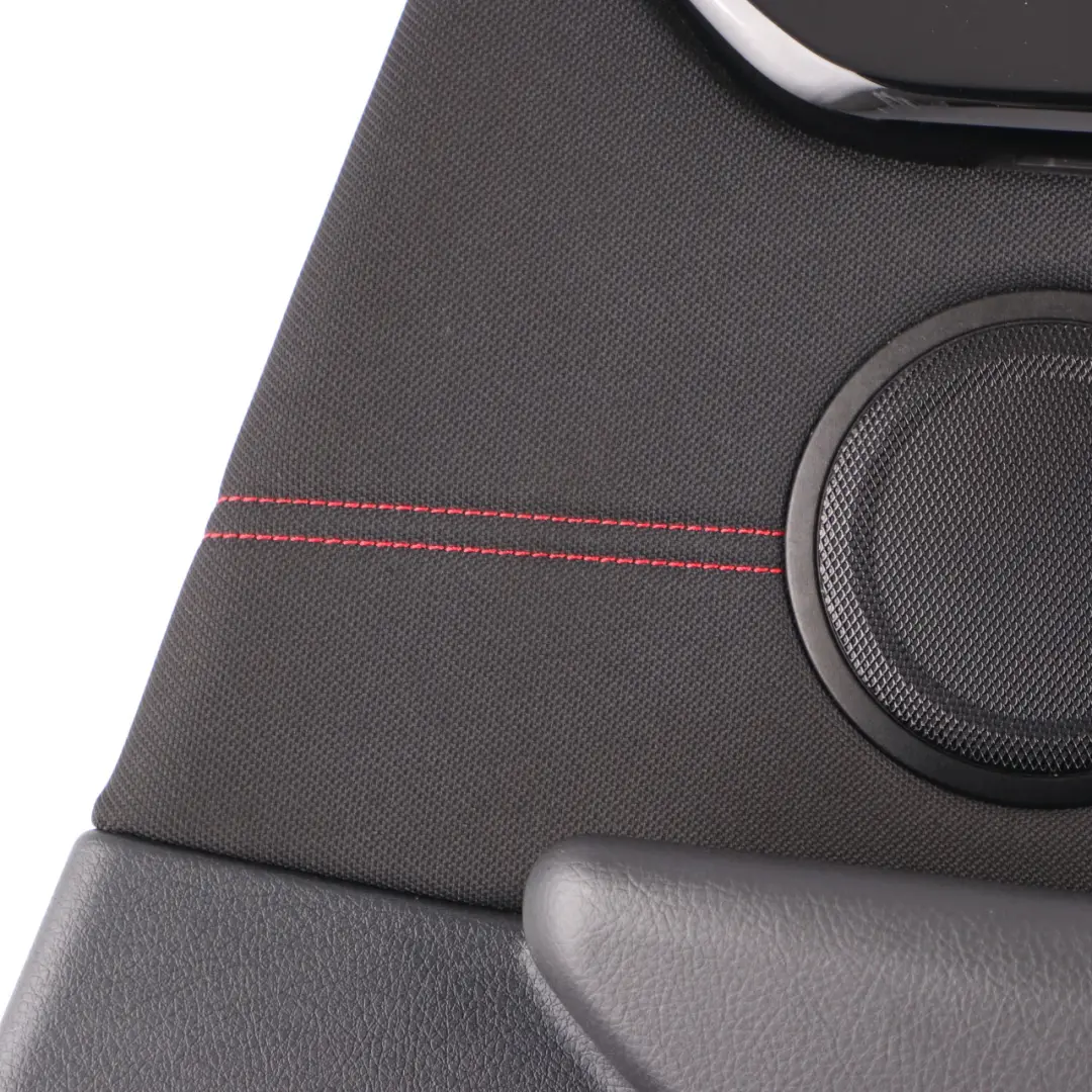 Door Card Rear Right O/S Door Lining Panel Cloth Fabric Anthracite Red to BMW F45 with Part number 7405010 BMW F45 Door Card Rear Right O/S Door Lining Panel Cloth Fabric Anthracite Red - SKU 7405010 - Part number 7405010