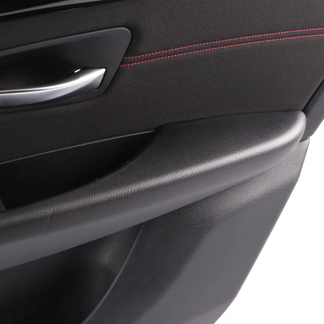 BMW F45 Door Card Rear Right O/S Door Lining Panel Cloth Fabric Anthracite Red - SKU 7405010 - Part number 7405010