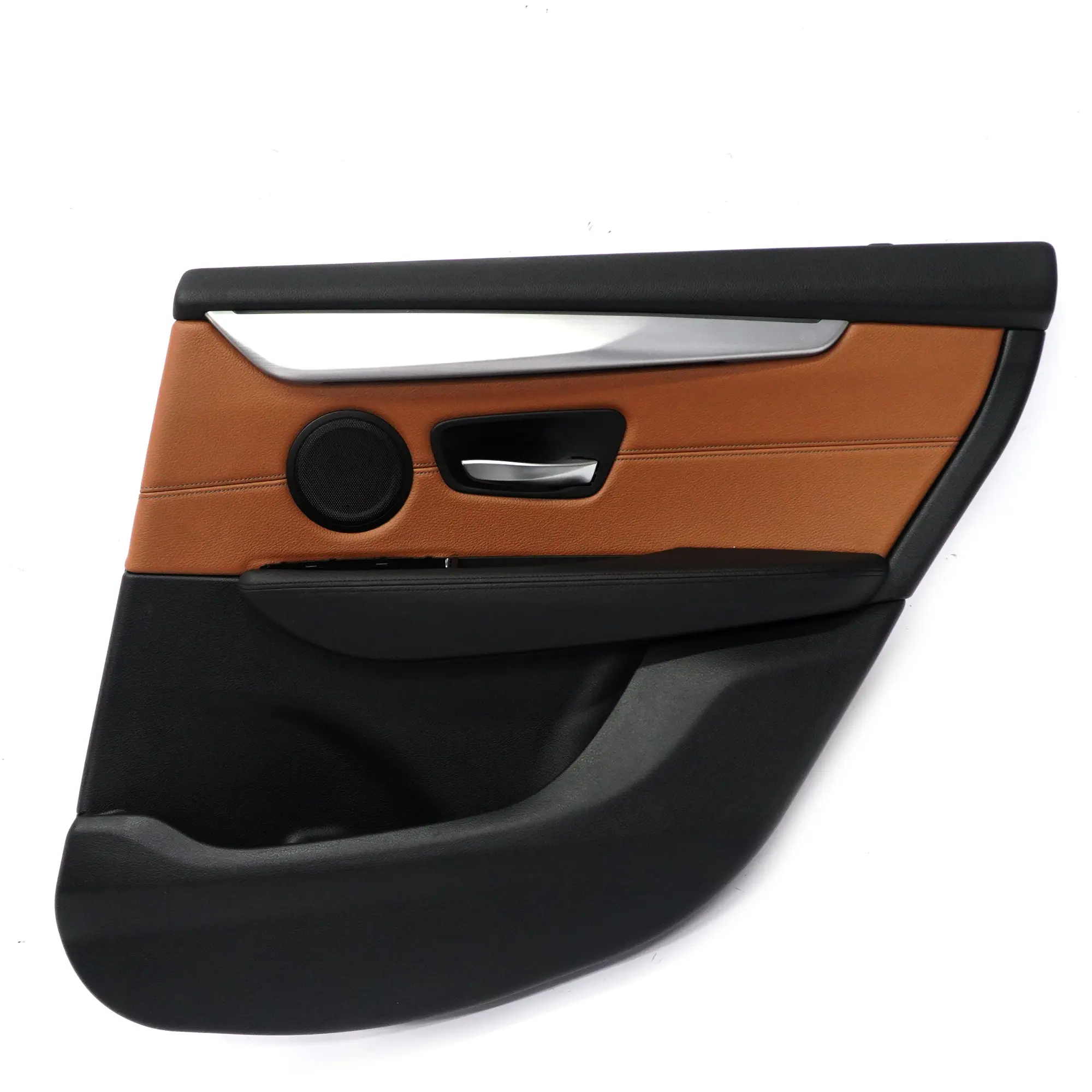 BMW F45 Scheda porta posteriore destra Pannello porta in pelle Brown 7405054