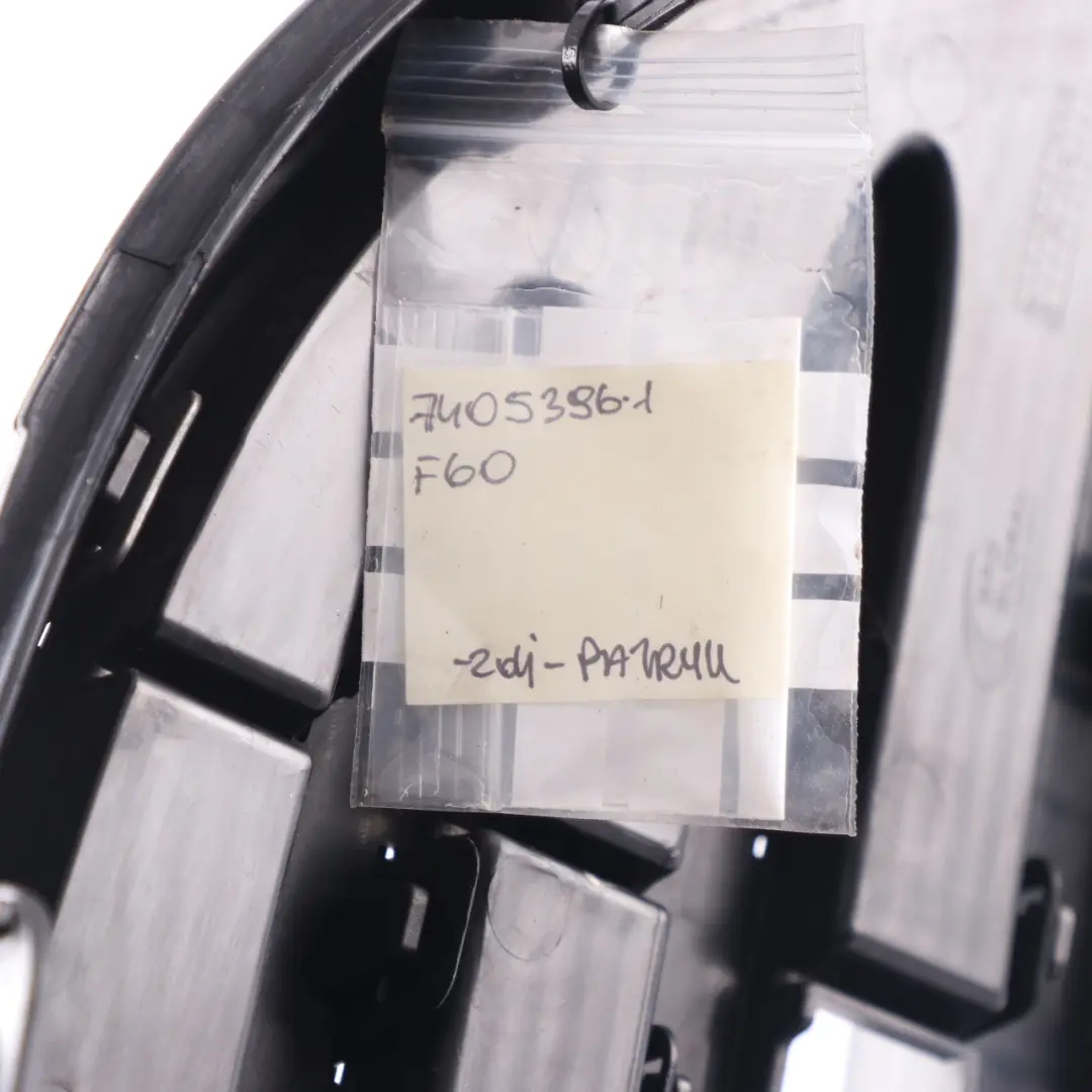 Grille Avant Grille Noir Chrome Panel Covering pour Mini F60 Countryman à propos du numéro de pièce 7405396 Mini F60 Countryman Grille Avant Grille Noir Chrome Panel Covering - SKU 7405396 - Numéro de pièce 7405396